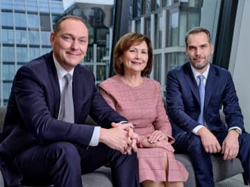 Zakladatelé RENOMIA GROUP (zleva) Jiří Nepala, Jiřina Nepalová a Pavel Nepala.