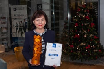 Certifikát Pojišťovací makléř roku 2019 - 2020